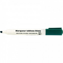 MARQUEUR VERT TABLEAU BLANC POINTE BISEAUTÉE 5MM