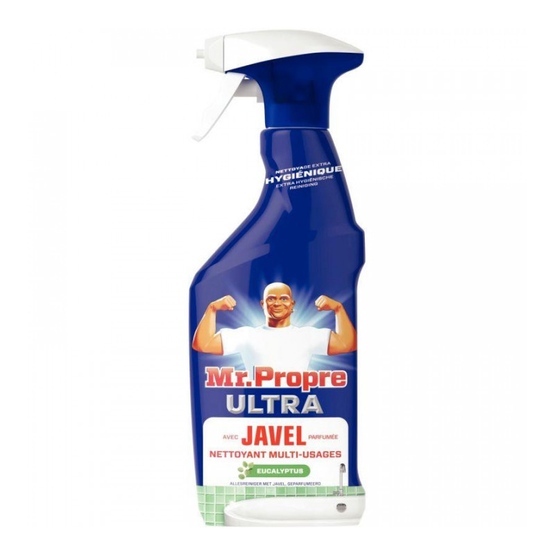 NETTOYANT MULTI USAGE JAVEL SPRAY 500ML   M PROPRE EUCALYPTUS P/GRAISSE NOURRITURES BRULEE RESIDUS DE SAVON