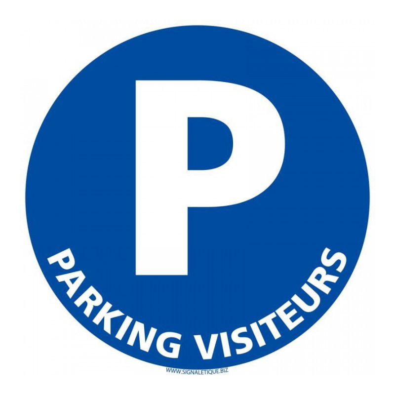 PANNEAU PARKING VISITEURS