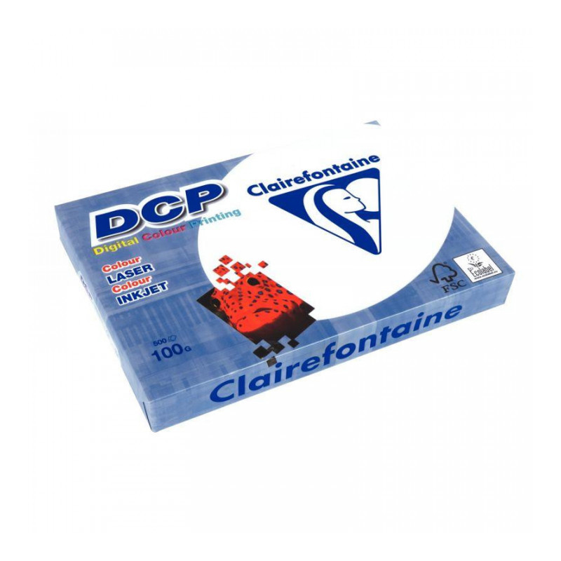 PAPIER A3 100G BLANC DCP 1822C RAM500F ECOLABEL  FSC COLORLOK FAB France