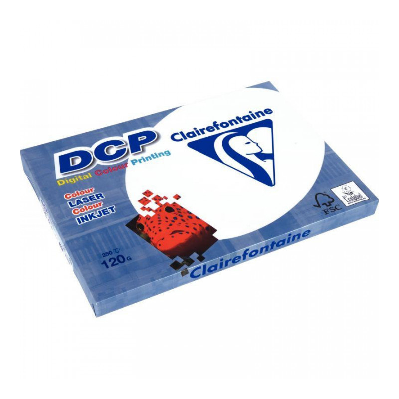 PAPIER A3 120G BLANC DCP 1845C RAM250F ECOLABEL FSC COLOLORK FAB France