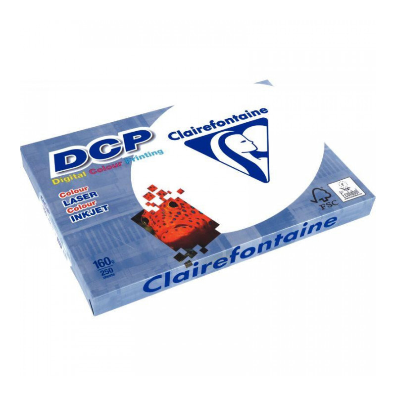 PAPIER A3 160G BLANC DCP 1843C RAM250F ECOLABEL FSC COLORLOK FAB France