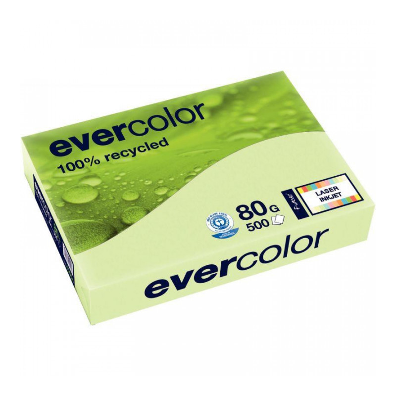 PAPIERA3 80G  RECYCLÉ VERT R500F EVERCOLOR