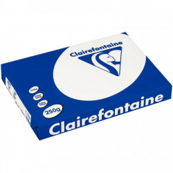 PAPIER A3 BLANC 250G 2232C  RAMETTE 125F CLAIREFONTAINE