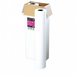 PAPIER COUCHE IMP. COUL. EXTRA BLANC 90G 1,067MMx45M *PQT4* ROULEAUX 2580C