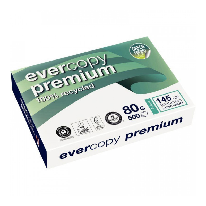 PAPIER EVERCOPY PREMIUM A3 80G BLANC *RAMETTE 500F*1904C