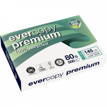 PAPIER EVERCOPY PREMIUM A3 80G BLANC *RAMETTE 500F*1904C