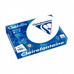 PAPIER **R250F**CLAIRALFA A4 160G BLANC   2618C ECOLABEL FSC COLORLOK