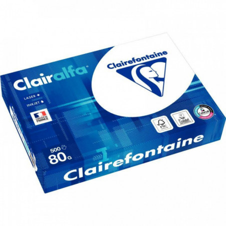 PAPIER **R500F*1979*BLANC 80G  A4 CLAIRALFA FSC ECOLABEL COLORLOCK CIE170 DONT ECOFOLIO 0.13CTS