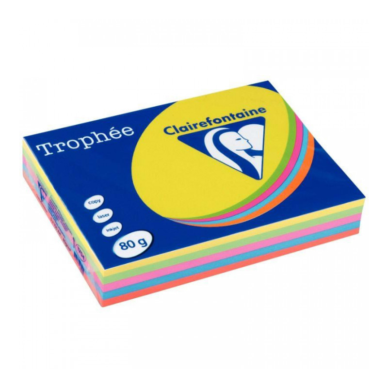 PAPIER REPRO A4 PANACHE INTENSE 80G RTE 500  CLAIRALFA 1704SC