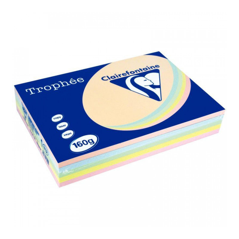 PAPIER REPRO TROPHEE A4 PANACHE PASTEL 160G RTE 250 1712C