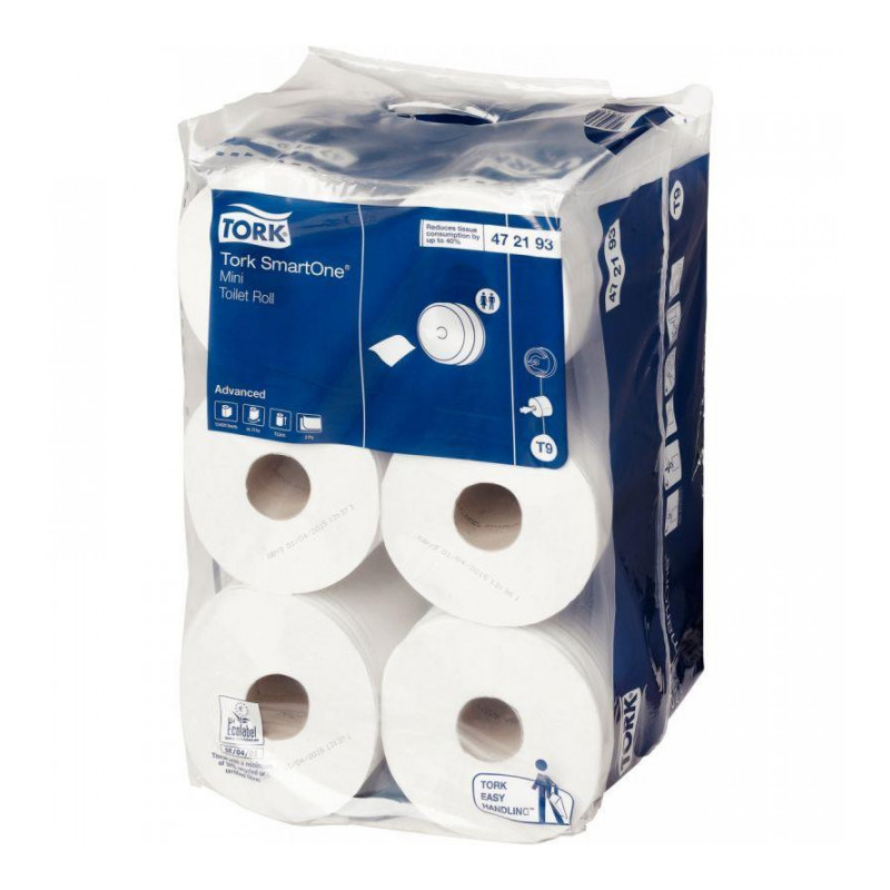 PAPIER TOILETTE *PQT12*TORK SMARTONE 620F ROULEAUX (472193) 297492