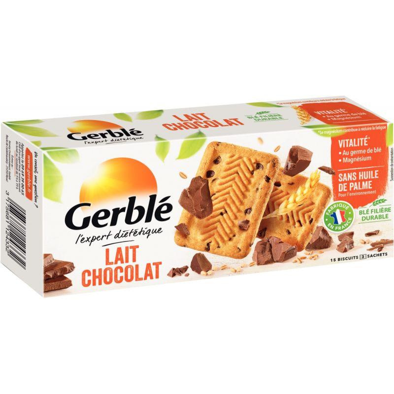 PAQUET DE 15 BISCUITS GERBLE CHOCOLAT 172G