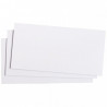 PAQUET DE 25 CARTES POLLEN CLAIREFONTAINE FORMAT 106X 213MM 210G BLANC