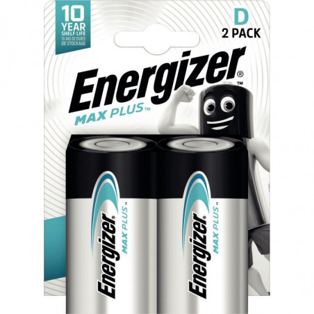 PILE LR20  1,5V PQT2 ENERGIZER  MAX PLUS D