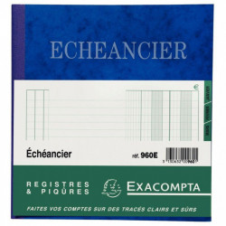 PIQURE ECHEANCIER 72P 21X19 CM 960E