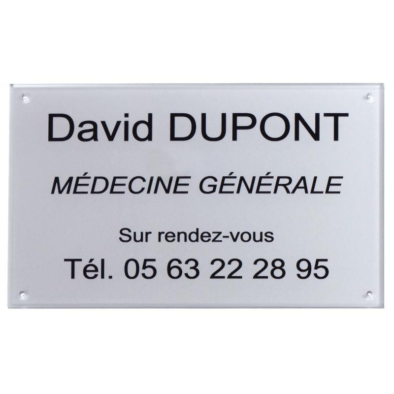 PLAQUE PLEXI À VISSER 2400 CM2