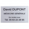 PLAQUE PLEXI À VISSER 2400 CM2