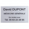 PLAQUE PLEXI À VISSER 300 CM2