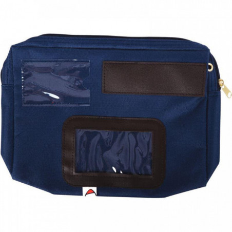 POCHETTE CAISSE 19X27X4 BLEUE ALBA POCAIS