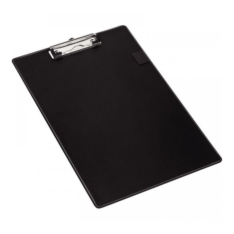 PORTE-BLOC A4+ NOIR AVEC PORTE-STYLO WONDAY