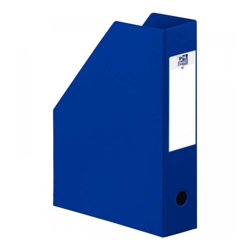 PORTE REVUES BLEU FONCE COLOR LIFE PLIANTE PVC DOS 10 400080230