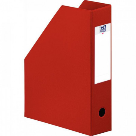 PORTE REVUES ROUGE COLOR LIFE PLIANTE PVC DOS 10 400081730