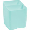 POT A CRAYON CUBE VERT PASTEL