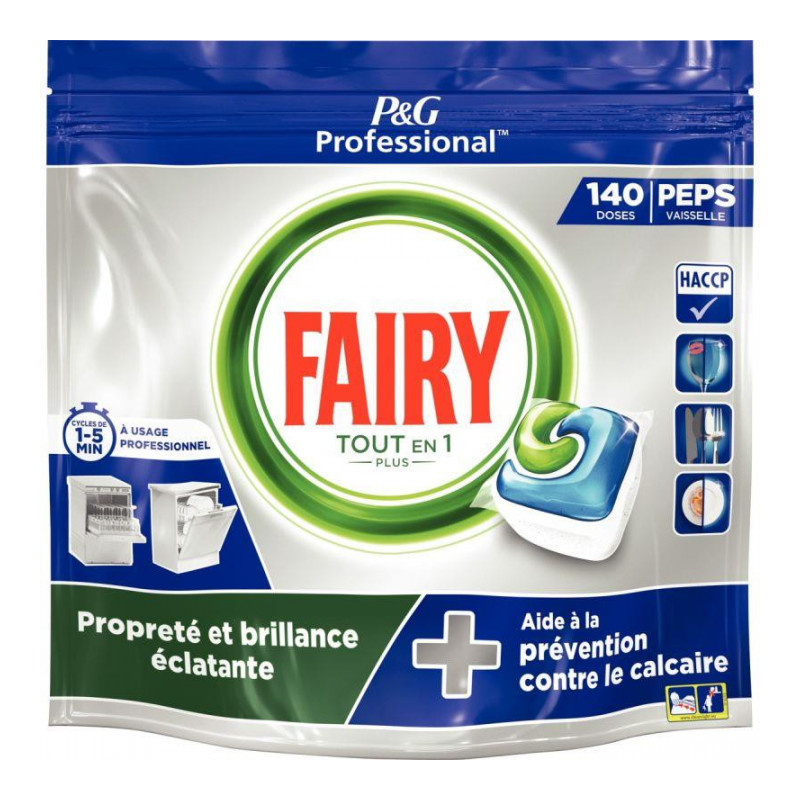 PQ 140 DOSES VAISSELLE FAIRY