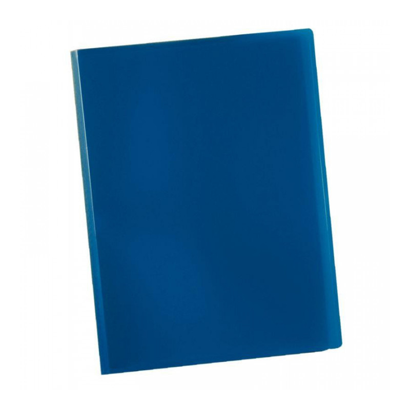 PROTÈGE DOCUMENTS COUVERTURE SOUPLE EN POLYPROPYLÈNE 200 VUES BLEU