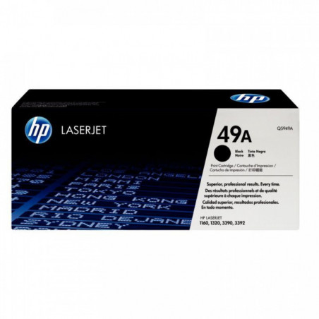 Q5949A TONER NOIR H.P Q5949A-49A   2500P HP