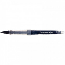 RECHARGE NOIR STYLO PLUME PENTEL TRADIO