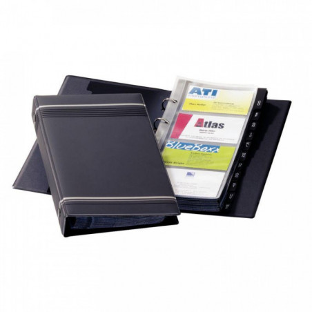 RELIURE VISIFIX CARTES DE VISITE 200 CARTES 2385-58