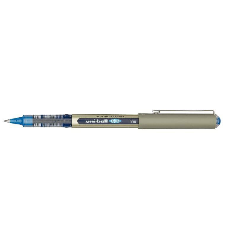 ROLLER BLEU BILLE METAL 0.5  UB 150 ENCRE PERMANENTE UNIBALL UB150 B