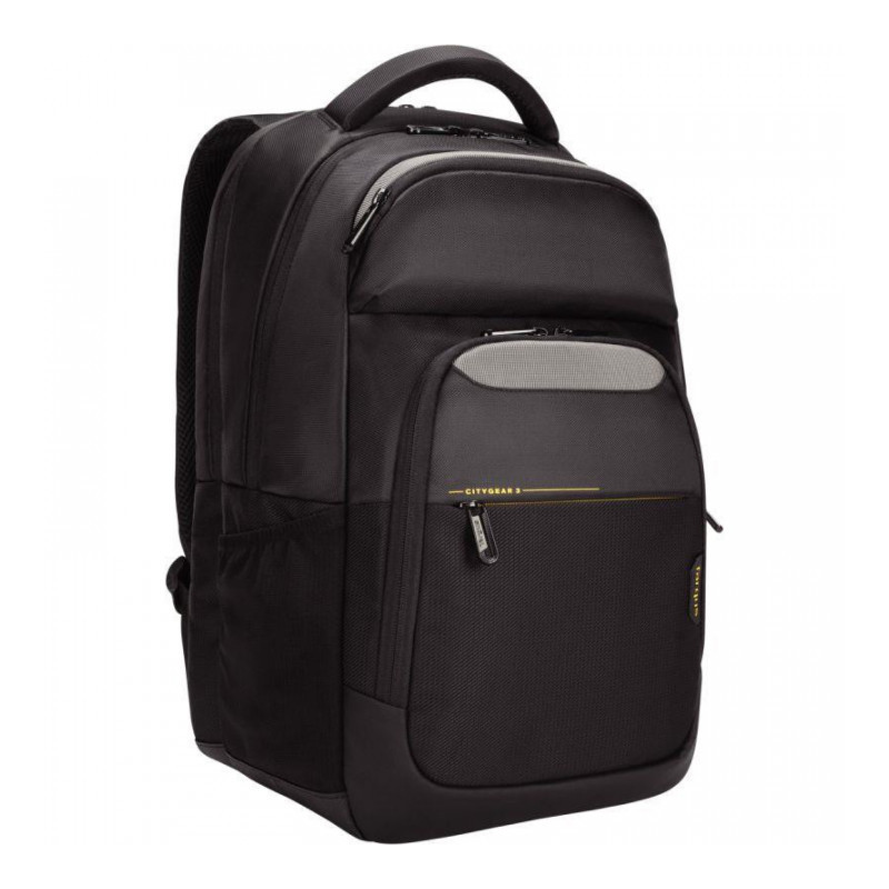 SAC À DOS  POUR ORDINATEUR PORTABLE CITYGEAR 15 À 17.3 POUCES COLORIS NOIR