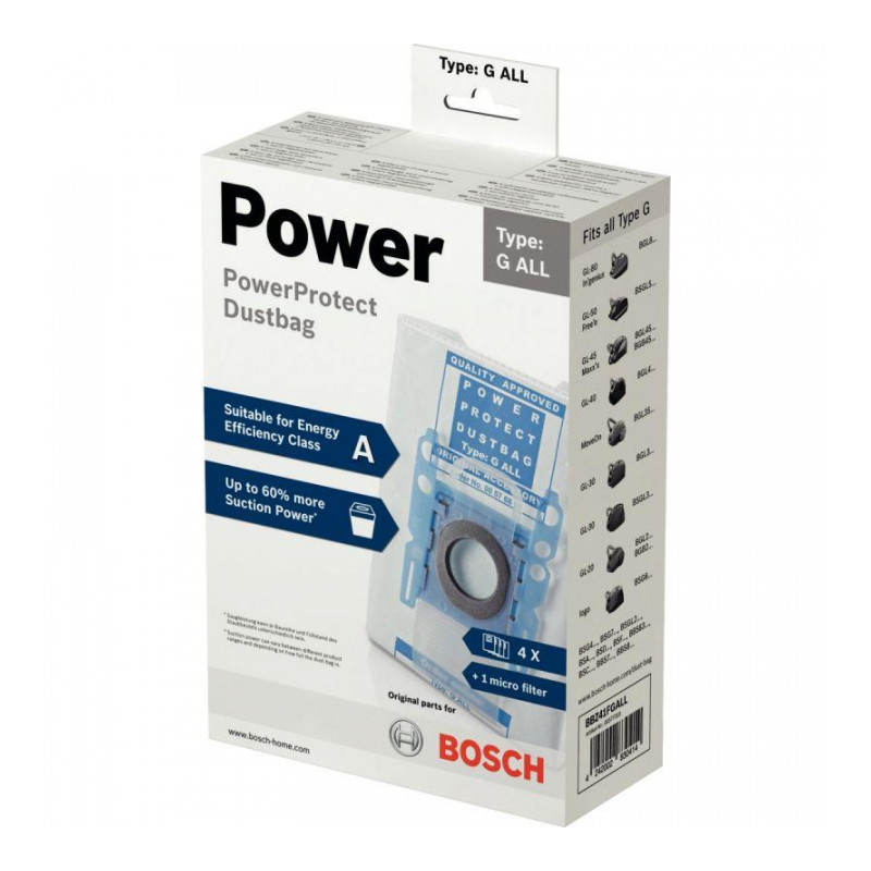 SACS ASPIRATEUR BOSCH BOITE DE 4