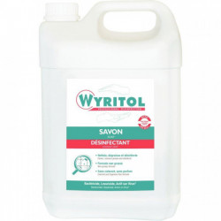 SAVON DÉSINFECTANT 5L  ANTI-BACTÉRIEN WYRITOL