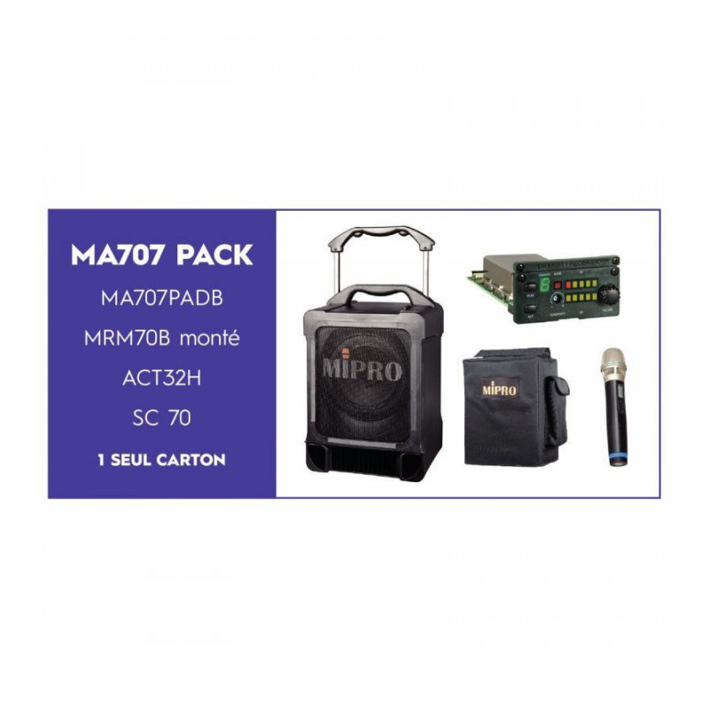 SONORISATION MA707 CD/USB 100W