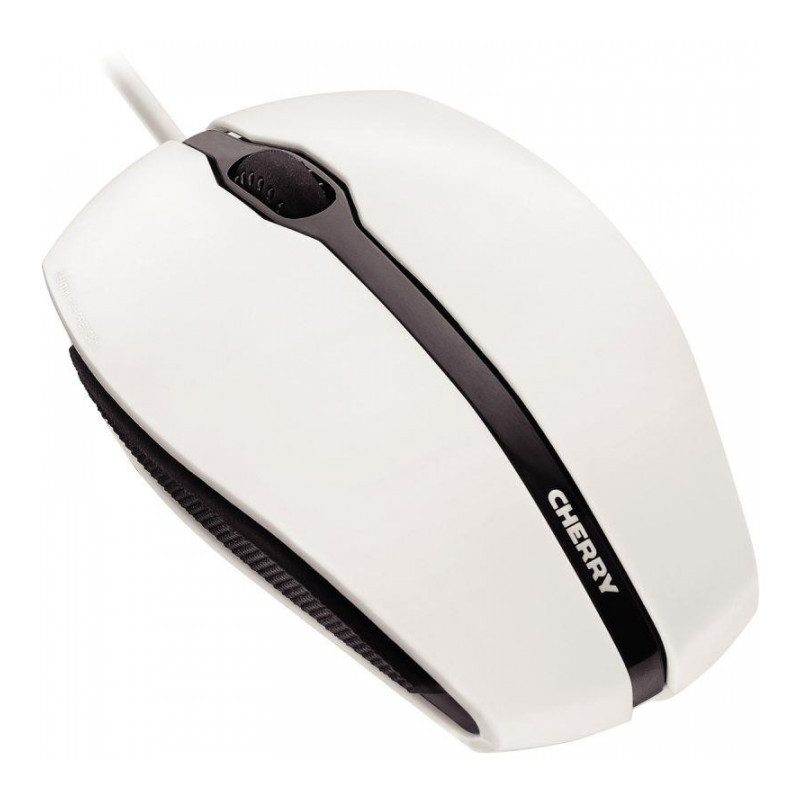 SOURIS CHERRY GENTIX FILAIRE BLANC GRISÉ