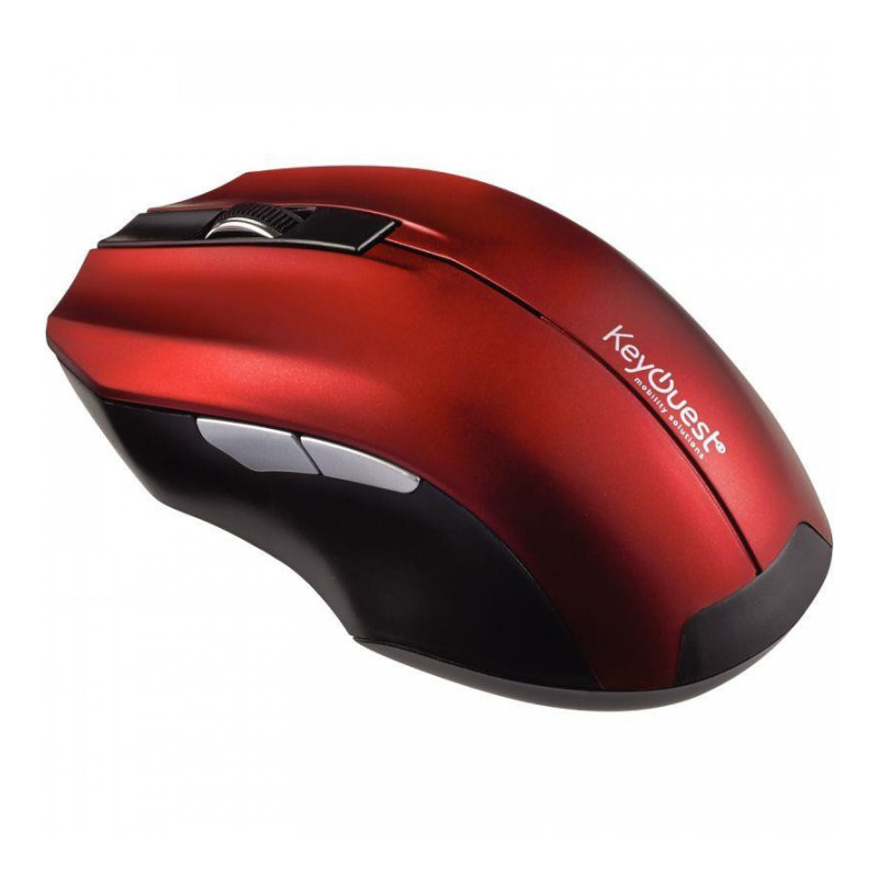 SOURIS OPTIQUE OFFICE KEYOUEST SANS FIL ROUGE