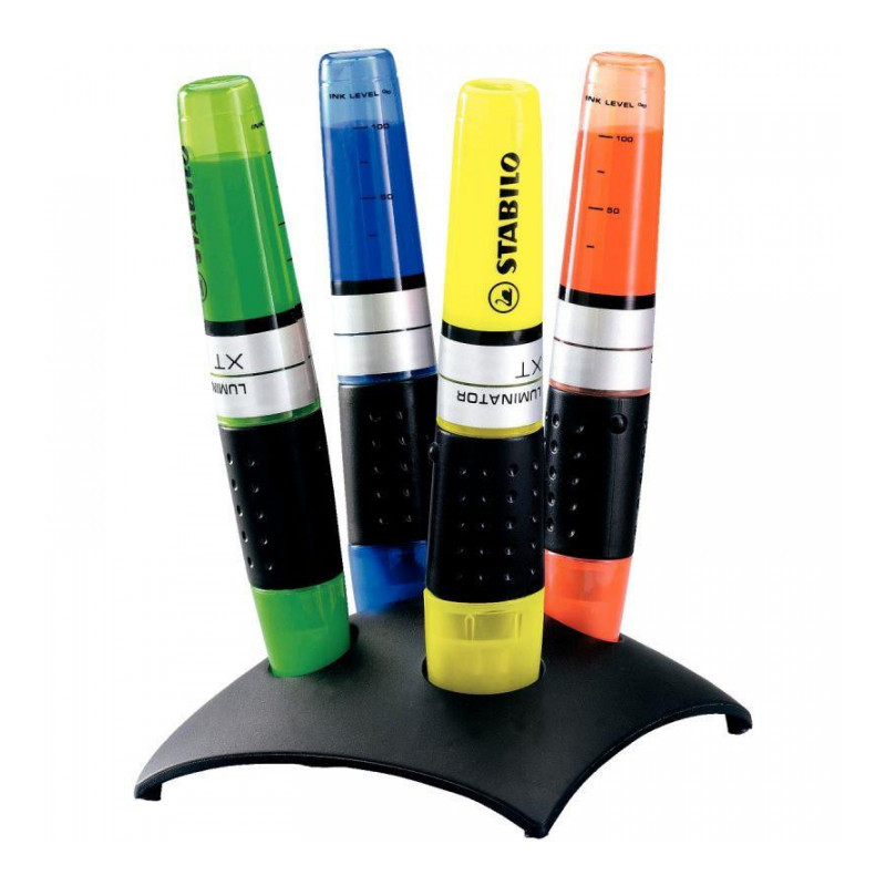 STABILO ASSORTI LUMINATOR SET DE BUREAU 4 STABILO 7104-2