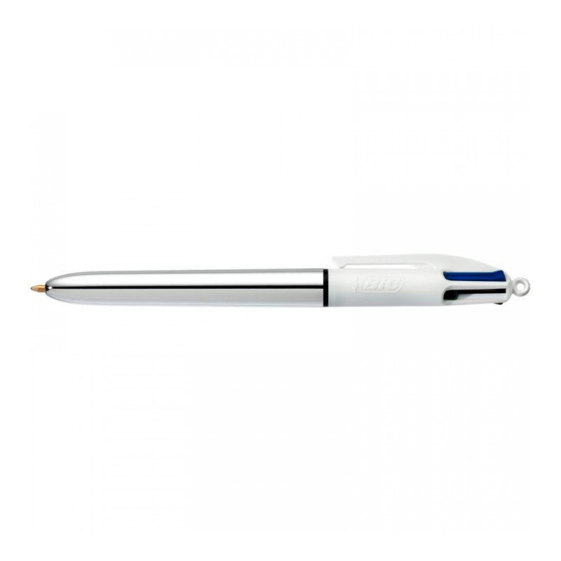 STYLO 4 COUL BILLE BIC  CORPS METAL SHINE  BIC 919380