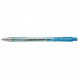 STYLO BLEU BILLE BPS MATIC RÉTRACTABLE POINTE FINE