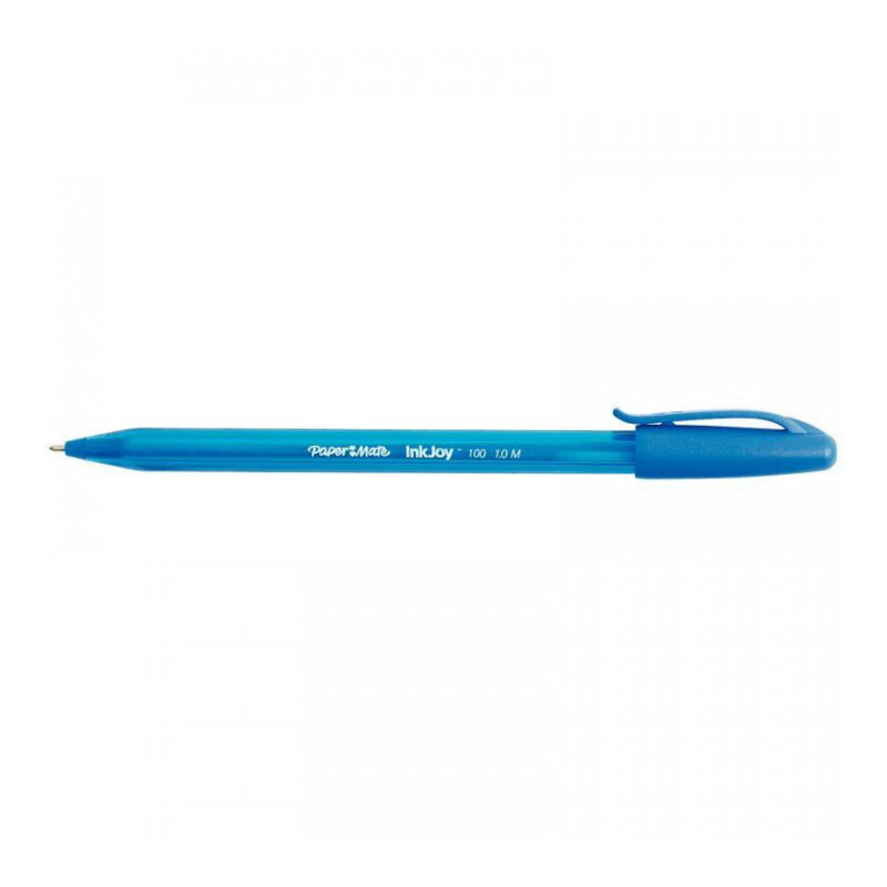 STYLO BLEU BILLE INKJOY 100 CAP PAPERMATE S0957130