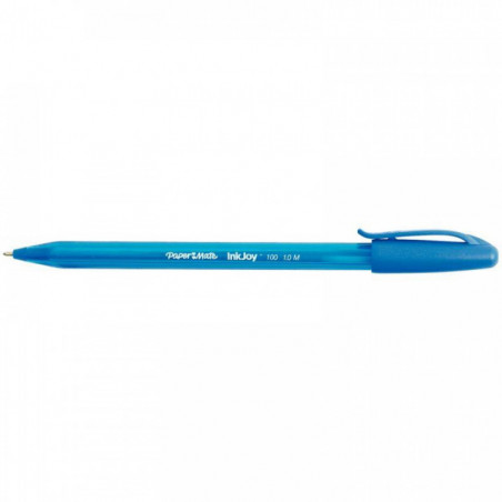 STYLO BLEU BILLE INKJOY 100 CAP PAPERMATE S0957130