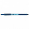 STYLO BLEU BILLE RETRACTABLE BIC SOFT STEEL  PTE MOY 837398