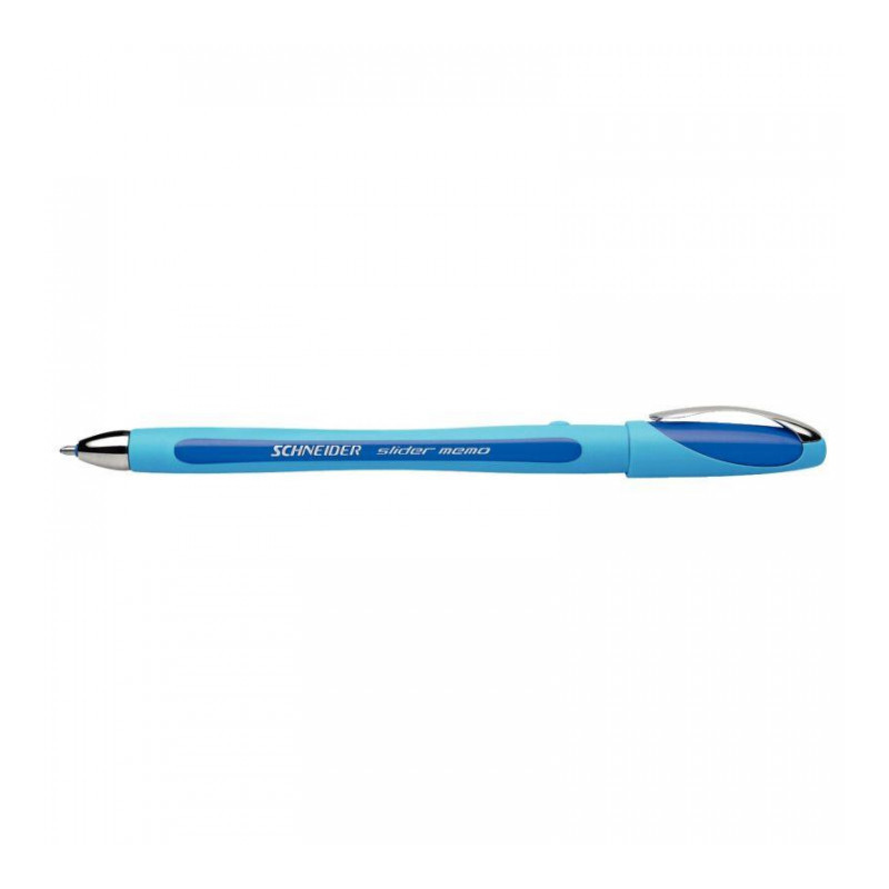 STYLO BLEU BILLE SLIDER MEMO XB  SCHNEIDE 150203