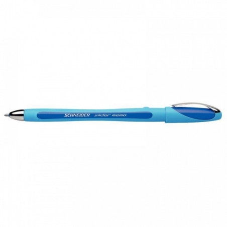 STYLO BLEU BILLE SLIDER MEMO XB  SCHNEIDE 150203