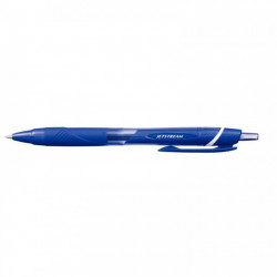 STYLO BLEU JETSTREAM RETRACTABLE  SECHAGE INSTANTANE IDEAL GAUCHER UNIBALL S