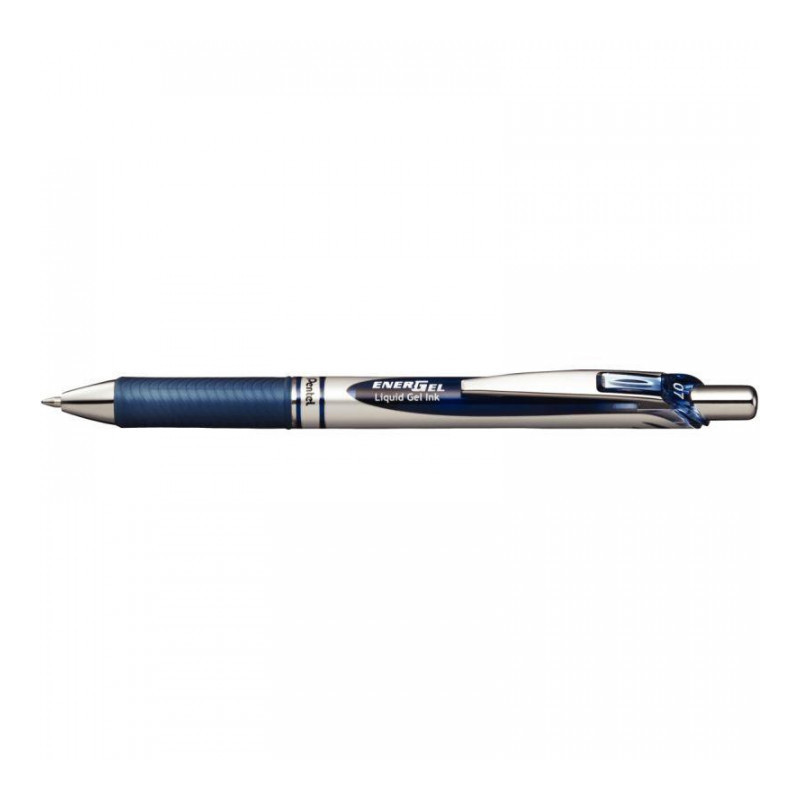 STYLO BLEU NUIT ROLLER ENERGEL RETRACTABLE PTE METAL BL 77  BL77-CAX